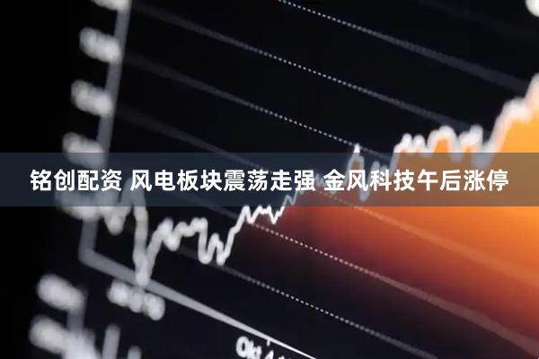 铭创配资 风电板块震荡走强 金风科技午后涨停