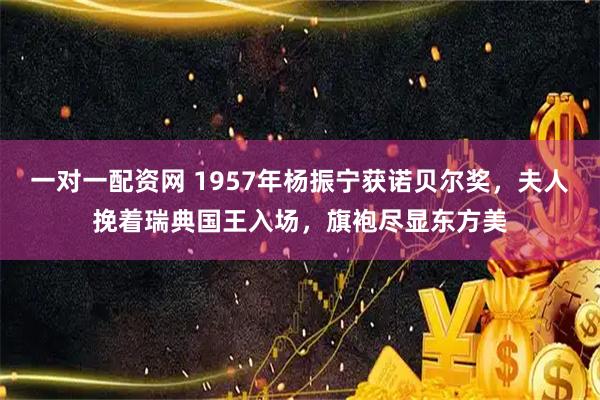 一对一配资网 1957年杨振宁获诺贝尔奖，夫人挽着瑞典国王入场，旗袍尽显东方美
